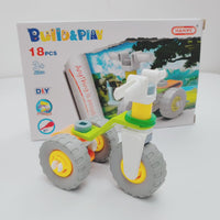 Beginner assembly build and play toys with with tool and manual