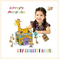 Giraffe Paradise – DIY Graffiti Mini-playhouse