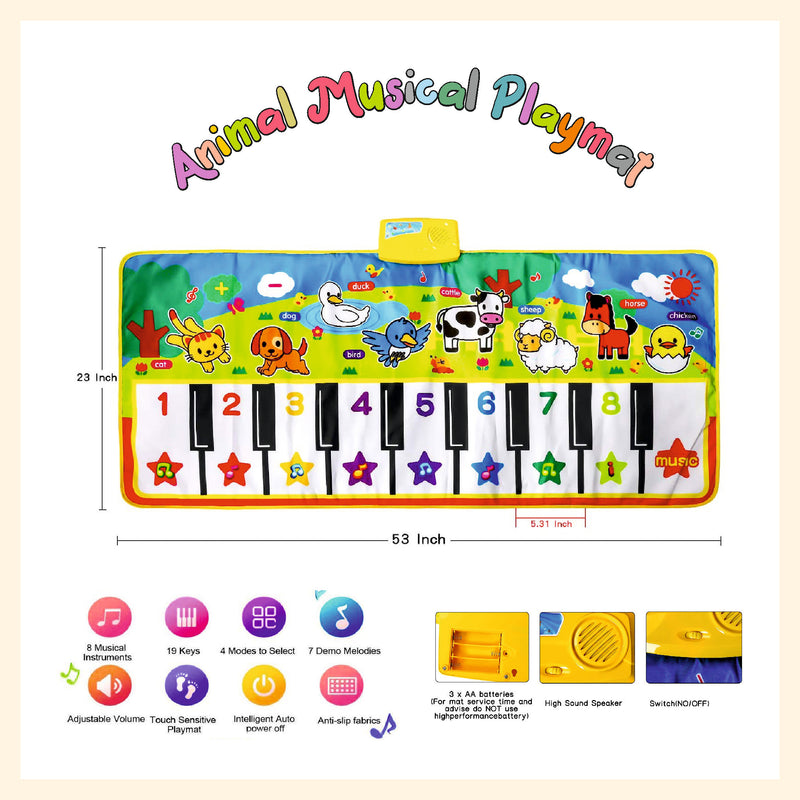 Animal Musical Playmat