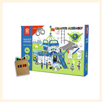 City Police – DIY Graffiti Mini-playhouse