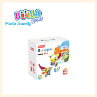 Explorer level kids assembly toys 57pieces plastic build and play