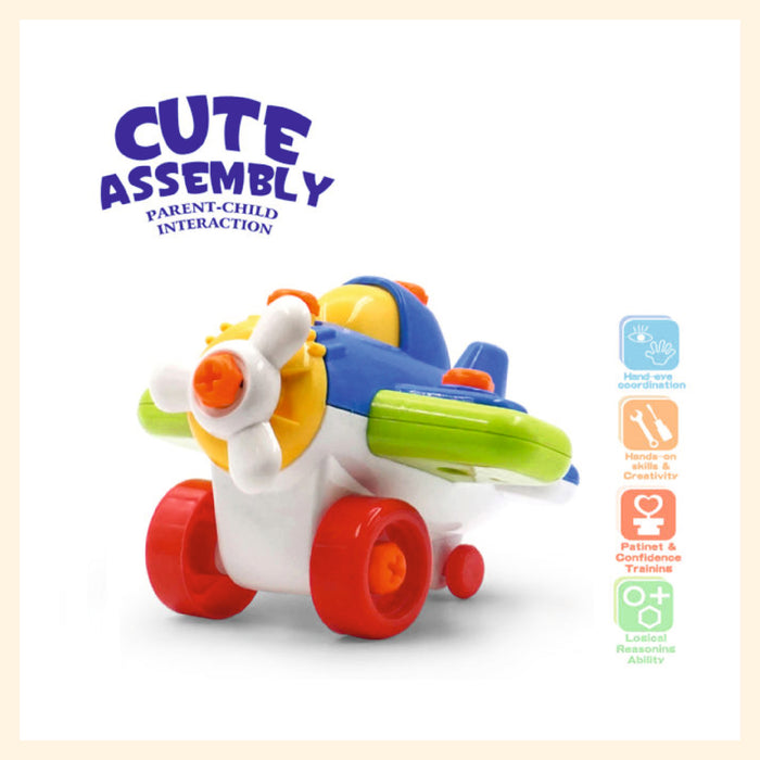 Aircraft do it yourself toy for kids