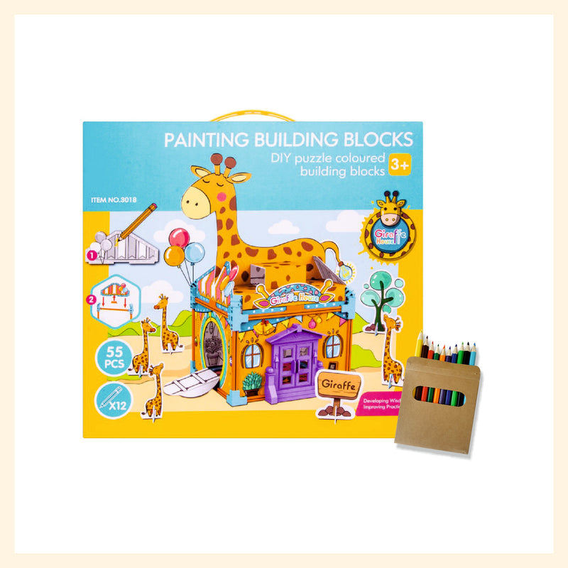 Giraffe Paradise – DIY Graffiti Mini-playhouse