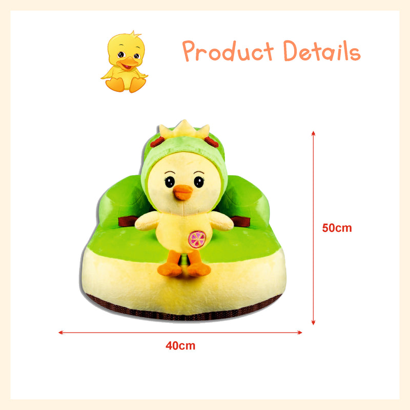 Cartoon duck figure plush sofa seat learning to sit chair for kids