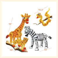 Animal World EVA Puzzle Blocks