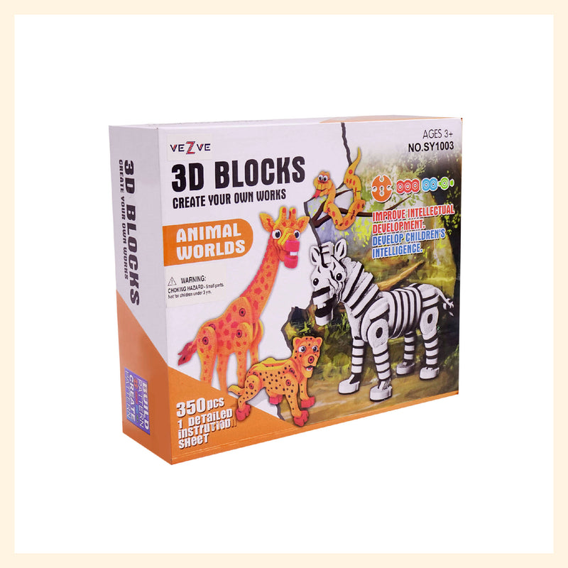 Animal World EVA Puzzle Blocks