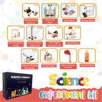 Scientific experiment set of 12 different projects up to grade 4 kids