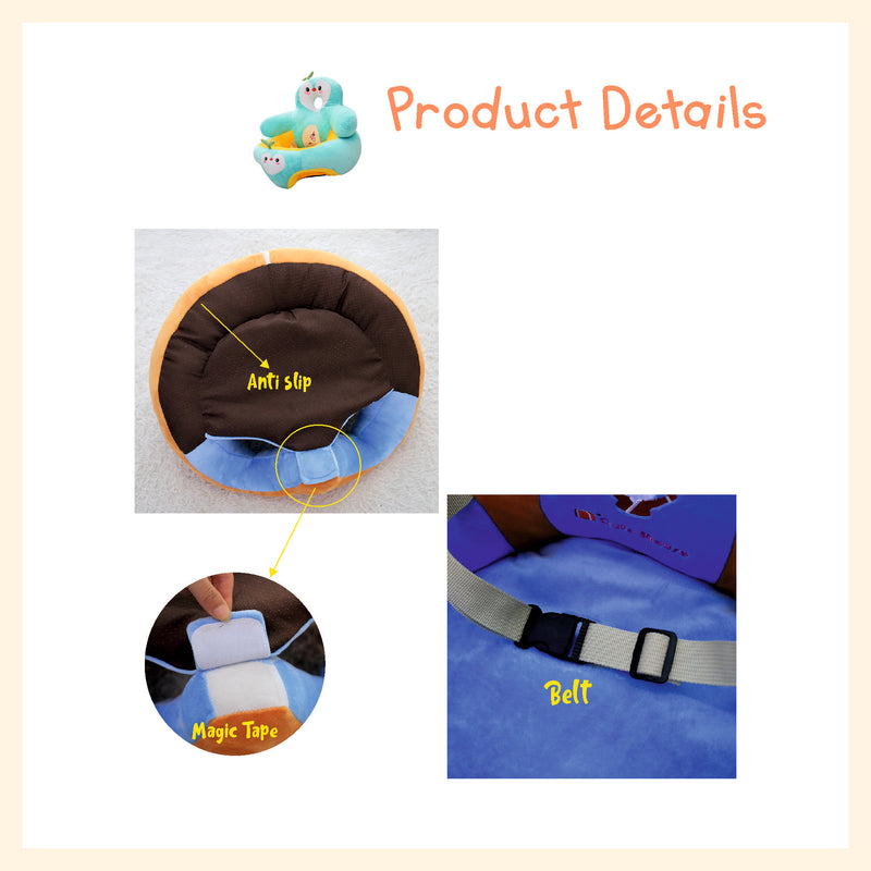 Collection - cartoon sofa seat anti falling animal plush toy for baby new