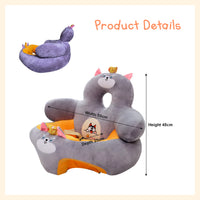 Collection - cartoon sofa seat anti falling animal plush toy for baby new