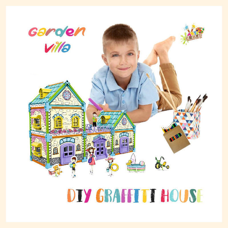 Garden Villa – DIY Graffiti Mini-playhouse