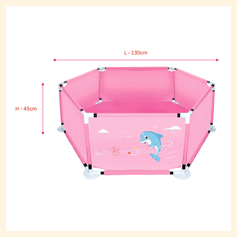 Baby Playpen Pink