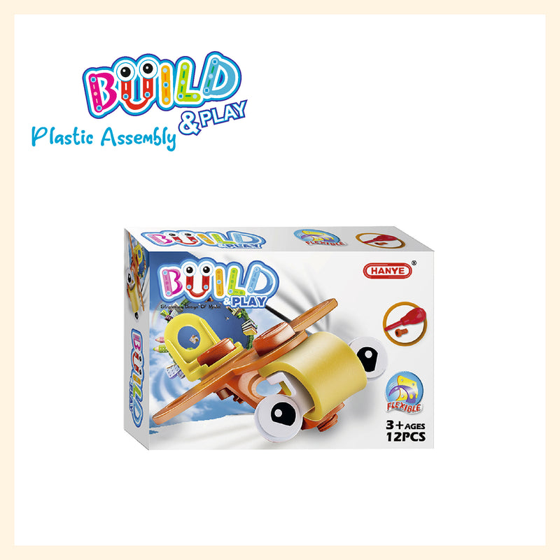 Easy assemble plastic build and play for beginner