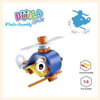 Easy assemble plastic build and play for beginner