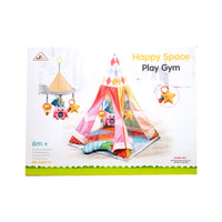 Multicolor toddlers gym tent activity play mat game mat with duvet and hangers infant toddler kids indoor and outdoor