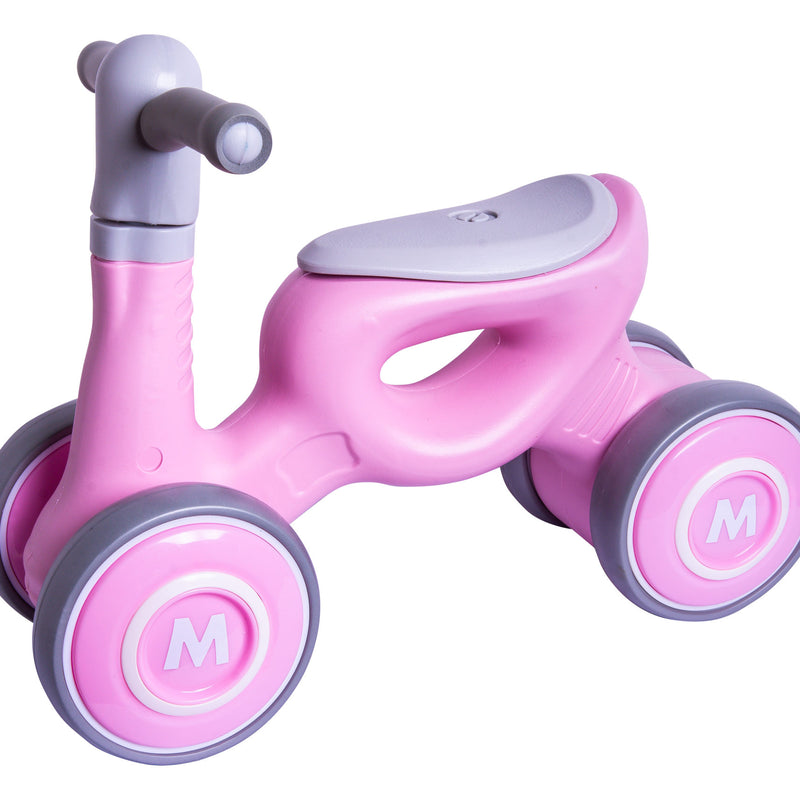 Wheel Pink Ride-on without pedal Toddler Walker