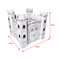 Princess castle coloring cardboard