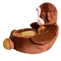 Monkey figure kids animal soft floor seat