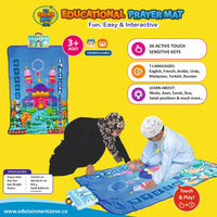 My educational prayer mat w/ Special Features learning mat for beginners
