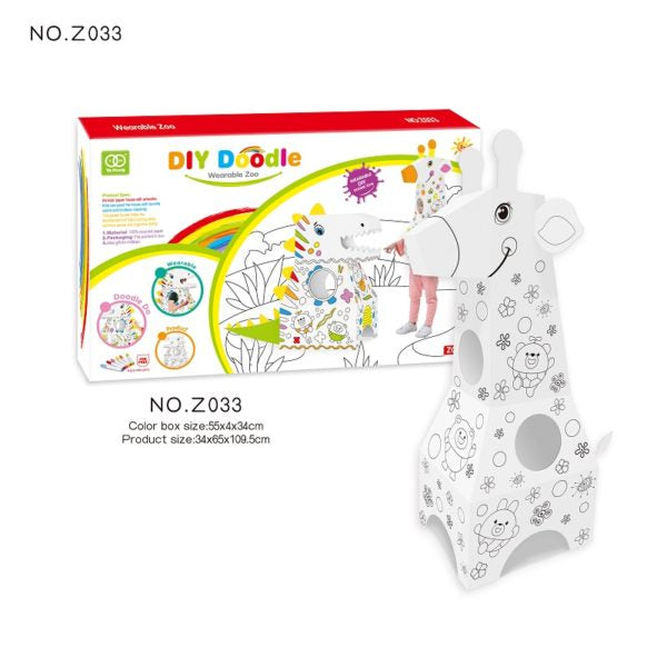 Wearable DIY Doodle Toys Zoo Animals – Giraffe