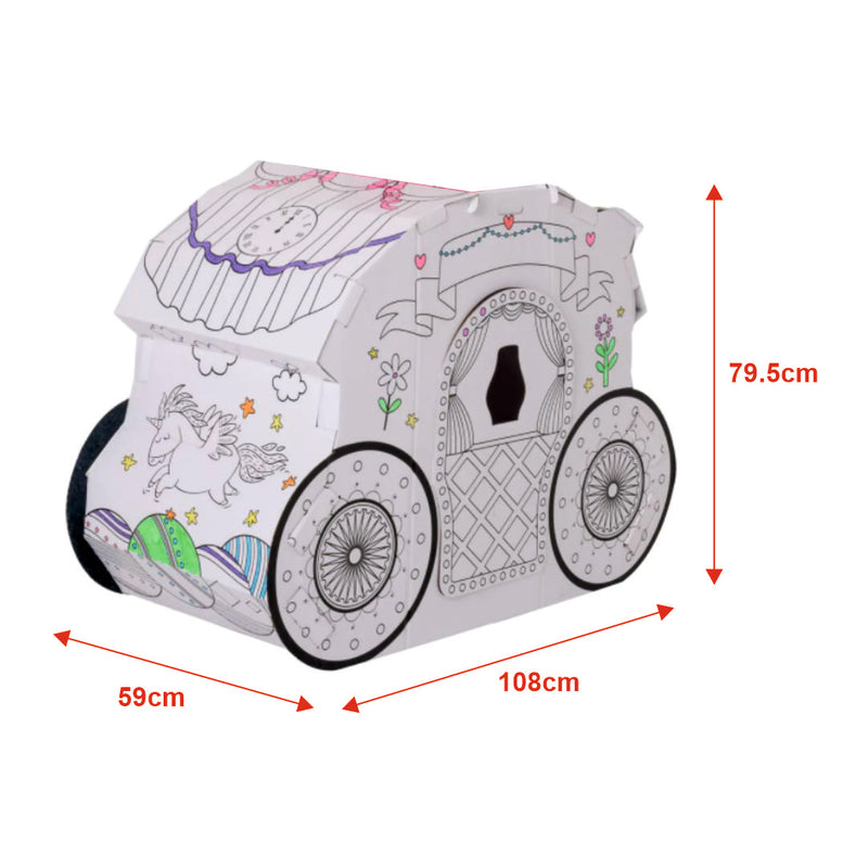 MY COLOURING PRINCESS CARRIAGE