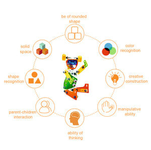 Large build and play 163pieces with tools and manual comes in a storage box