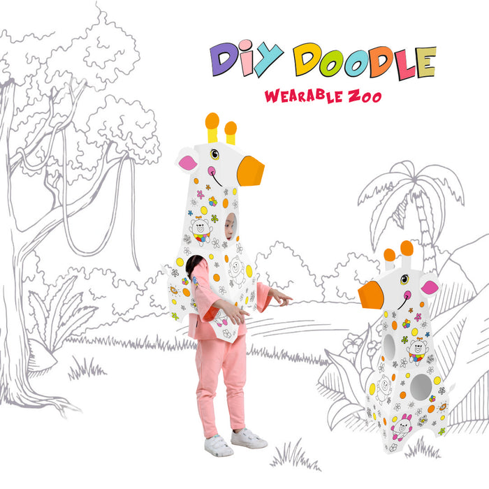 Wearable DIY Doodle Toys Zoo Animals – Giraffe