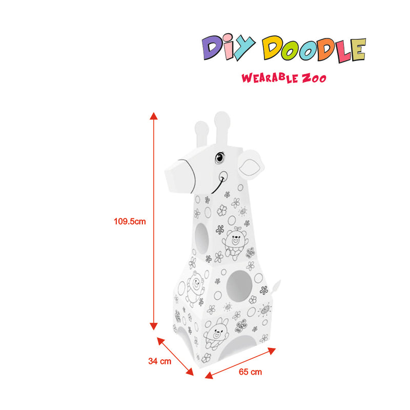 Wearable DIY Doodle Toys Zoo Animals – Giraffe