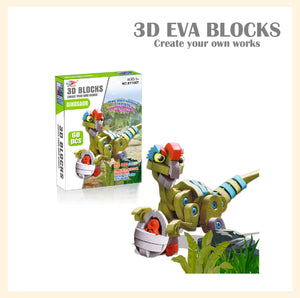 Dinosaur EVA Puzzle Blocks