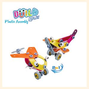 Kid Beginner assembly 48pieces build and play toy