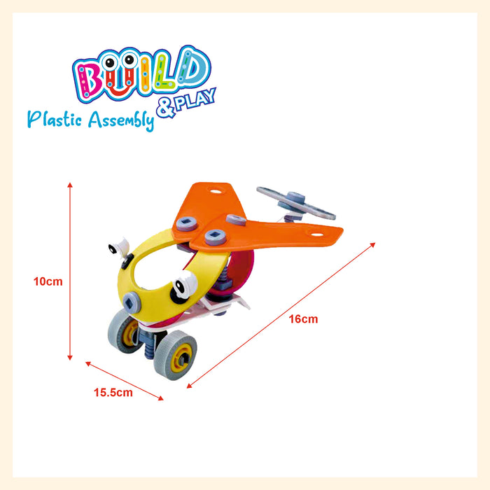 Kid Beginner assembly 48pieces build and play toy