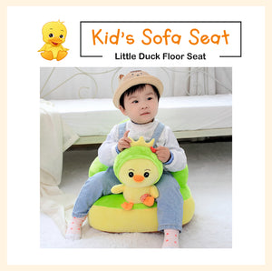 Cartoon duck figure plush sofa seat learning to sit chair for kids
