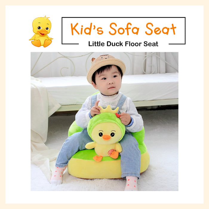 Cartoon duck figure plush sofa seat learning to sit chair for kids