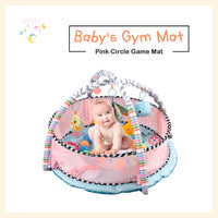 Baby infant activity gym and ball pit play center crawling mat with hanging toys and ocean balls for infant toddler
