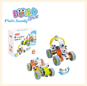 Explorer level 62pieces assembly build and play