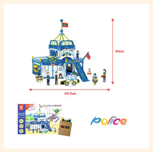City Police – DIY Graffiti Mini-playhouse