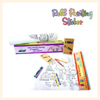 Family series coloring poster roll for kids fun and educational coloring idea
