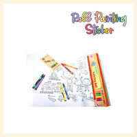 Family series coloring poster roll for kids fun and educational coloring idea
