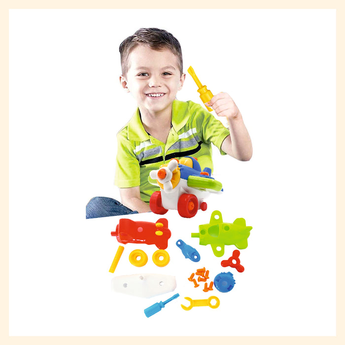 Aircraft do it yourself toy for kids