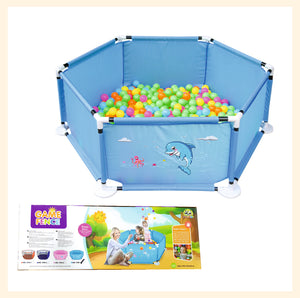 Baby Playpen Blue