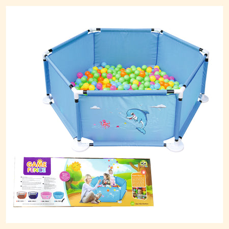 Baby Playpen Blue
