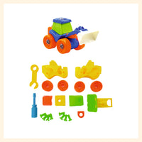 Bulldozer DIY Vehicle for kids
