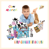 Cow Ranch – DIY Graffiti Mini-playhouse
