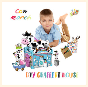 Cow Ranch – DIY Graffiti Mini-playhouse