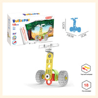 Beginner assembly build and play toys with with tool and manual
