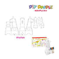 Wearable DIY Doodle Toys Zoo Animals – Giraffe
