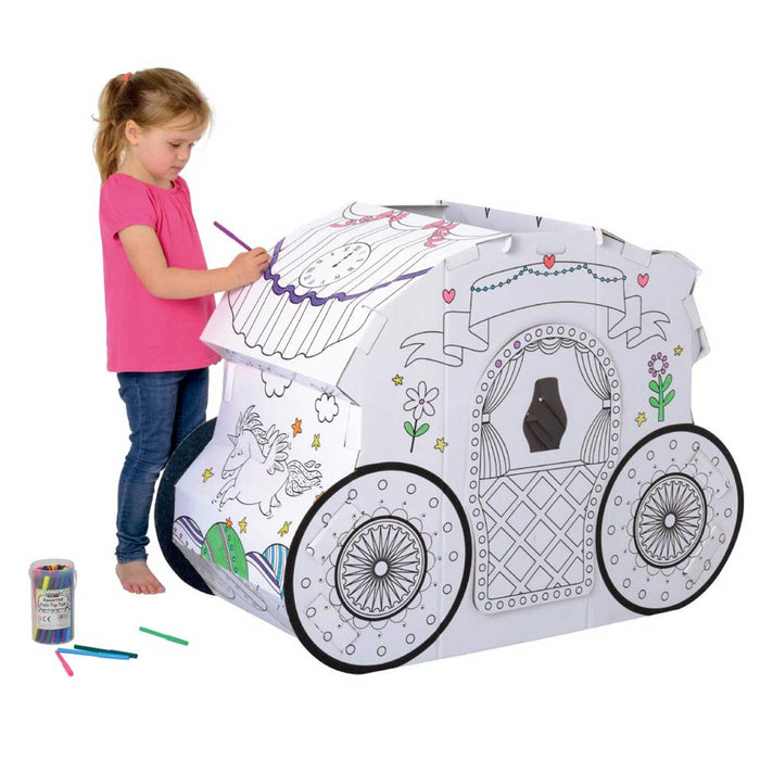 MY COLOURING PRINCESS CARRIAGE