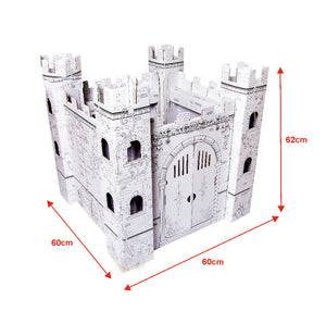 Princess castle coloring cardboard