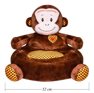 Monkey figure kids animal soft floor seat
