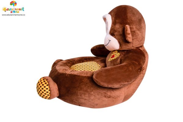 Monkey figure kids animal soft floor seat