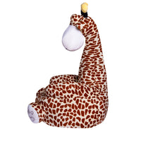Plush Giraffe figure kids soft floor seat
